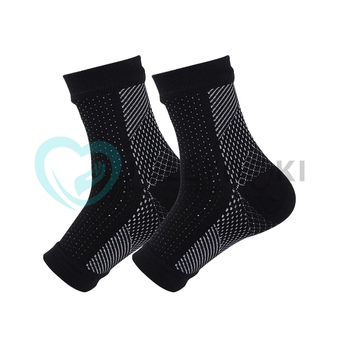 Kompressziós Bokazokni Bokafájdalomra (Fekete, 1+1 Pár!)